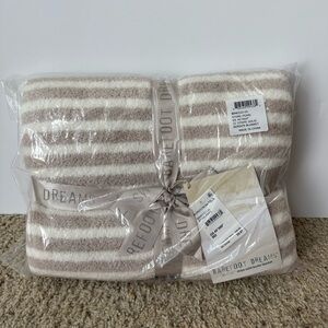 Barefoot Dreams Striped Throw Blanket